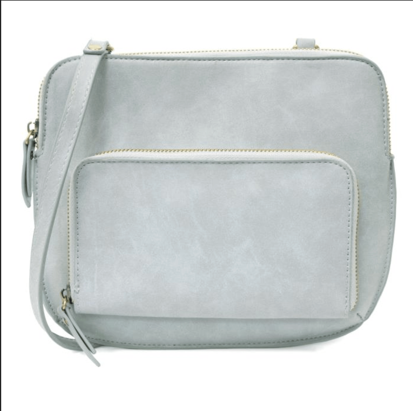 Nicole Distressed Crossbody Handbag Purse - Sky Blue - Lavender Hills BeautyJoy Susanl8029-61