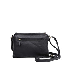 Load image into Gallery viewer, Paige Crossbody Purse - Black | Vegan Leather
