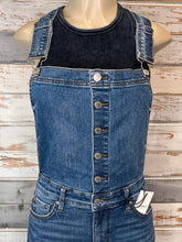 Load image into Gallery viewer, Retro Tummy Control Flare Overalls | Judy Blue | 88614
