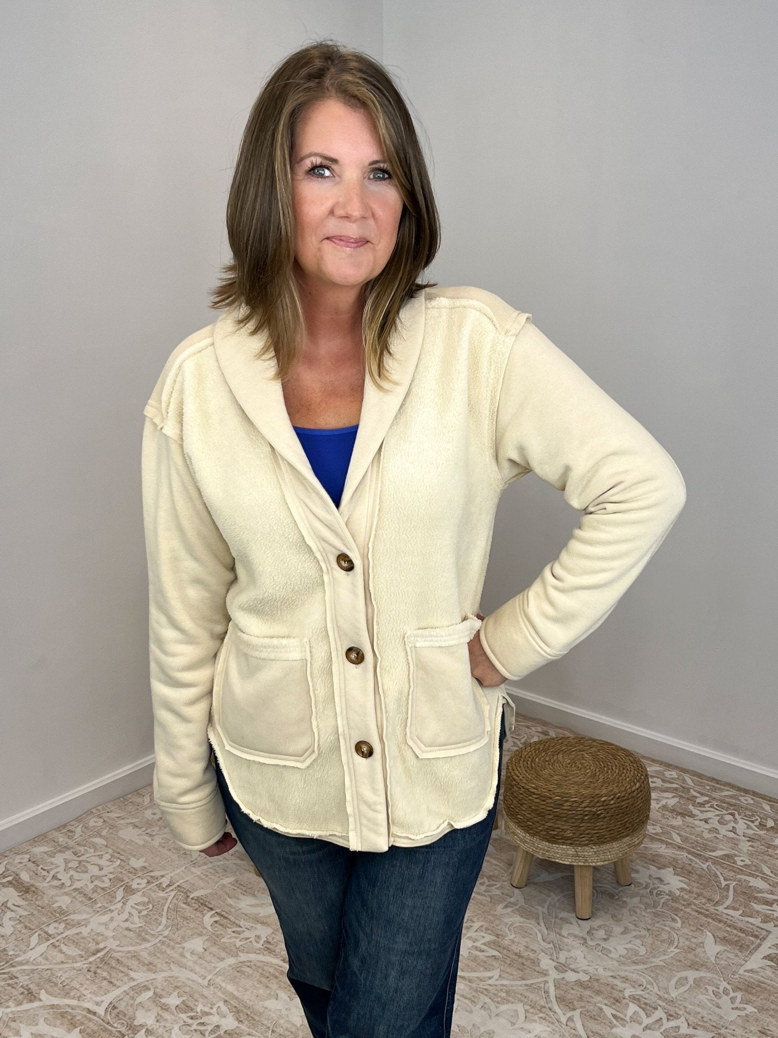 Cascade Jacket - Lavender Hills BeautyHem & Thread