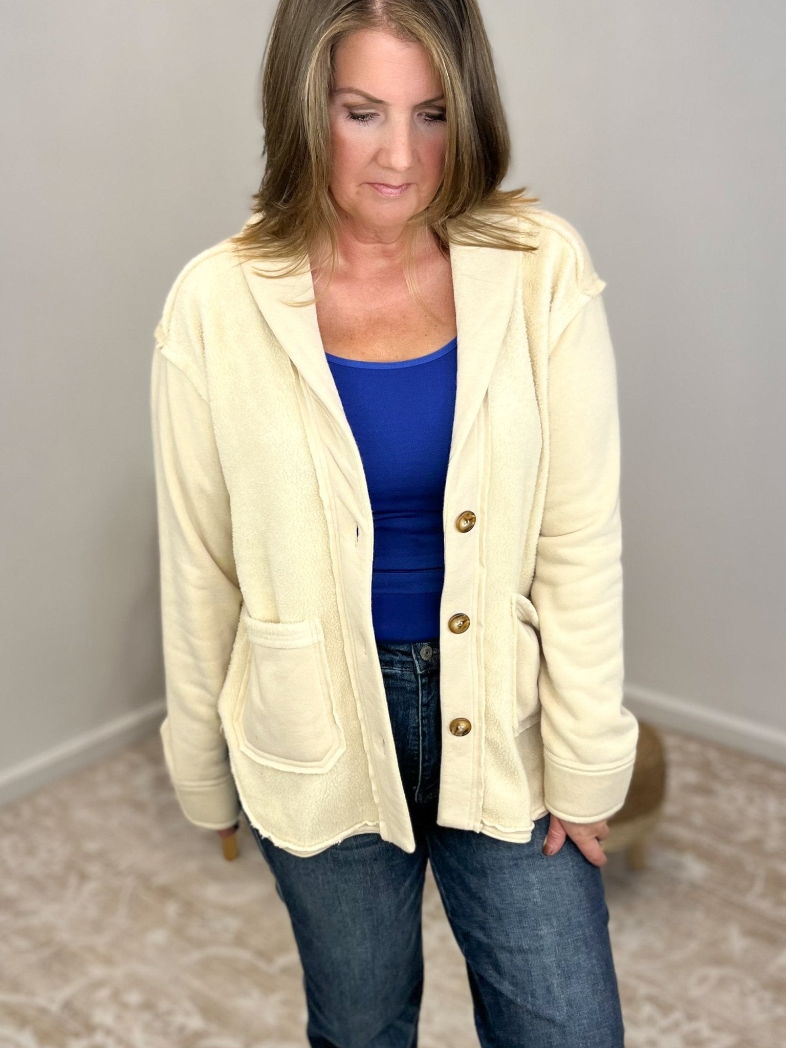 Cascade Jacket - Lavender Hills BeautyHem & Thread