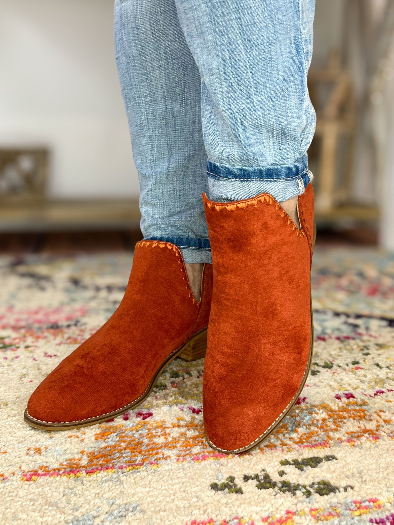 Corky's Footwear Spice it Up Boots Shoes - Rust - Lavender Hills BeautyCorkys Footwear80 - 0198 - RUFS - 6