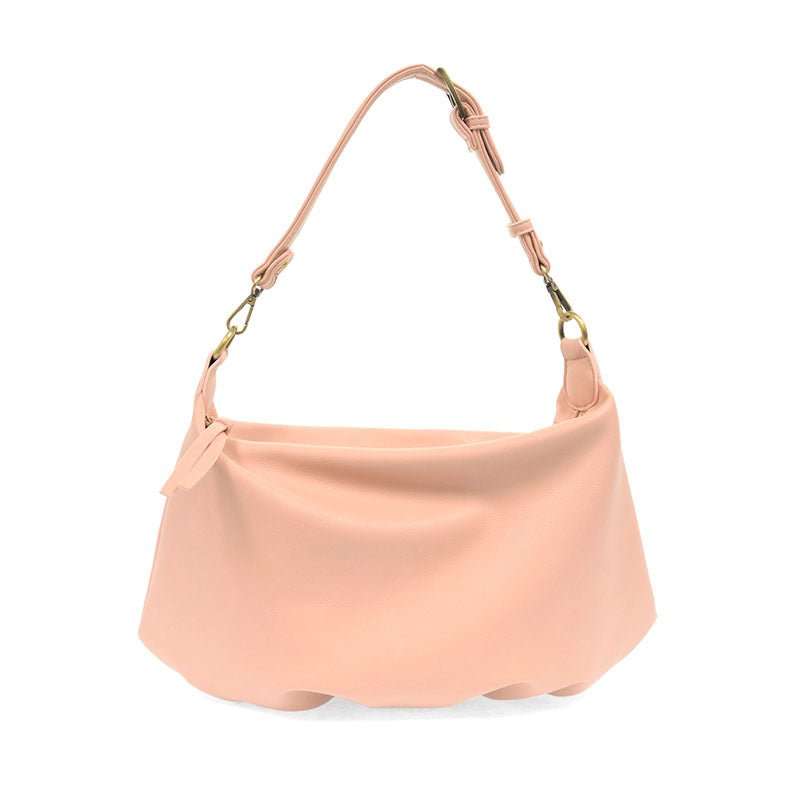 Suzy Convertible Hobo Handbag Purse - Lavender Hills BeautyJoy SusanL8085-44