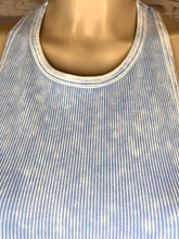 Load image into Gallery viewer, Chic Plus High Neck Racerback Brami Cropped Tank Top - Spring Blue
