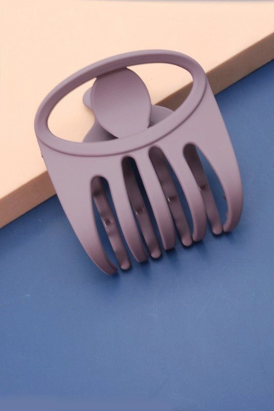 Matte Eye Hair Claw Clip - Lavender Hills BeautyJosslyn by Wall to Wall40H476-MAV