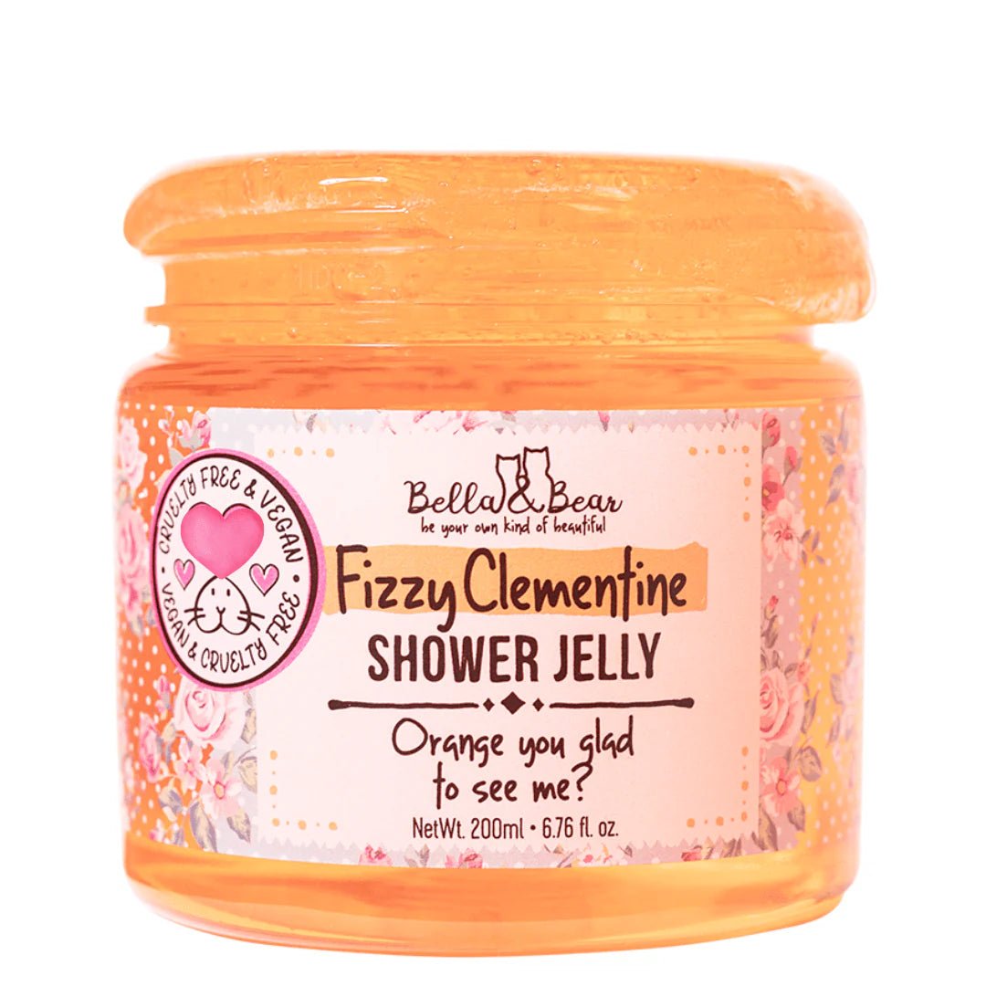 Bella & Bear Fizzy Clementine Shower and Bath Jelly - Lavender Hills BeautyBella & Bear