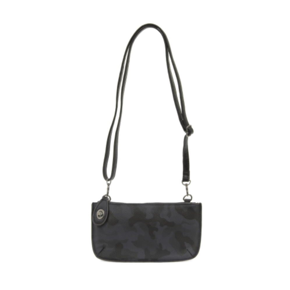 Camo Mini Wristlet Crossbody Purse Clutch - Lavender Hills BeautyJoy SusanL8098-07