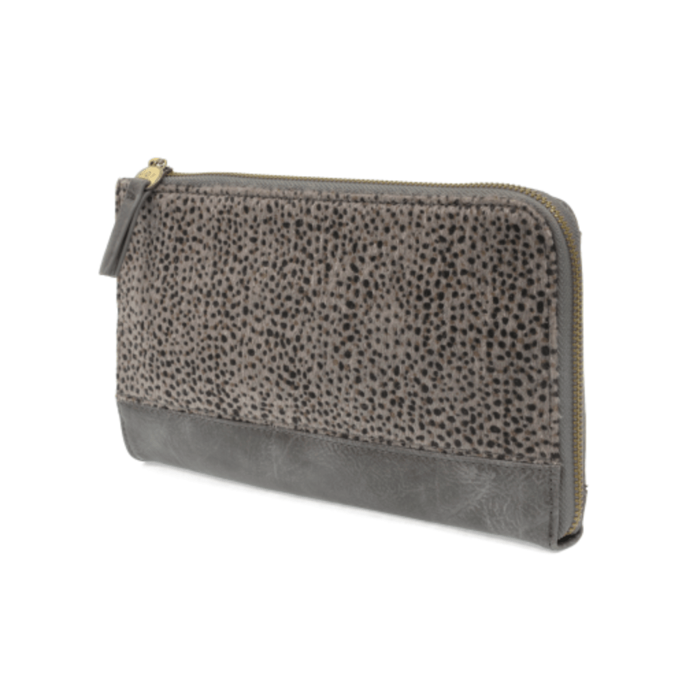 Faux Fur Convertible Wristlet & Wallet - Lavender Hills BeautyJoy SusanL8101-00AB-1