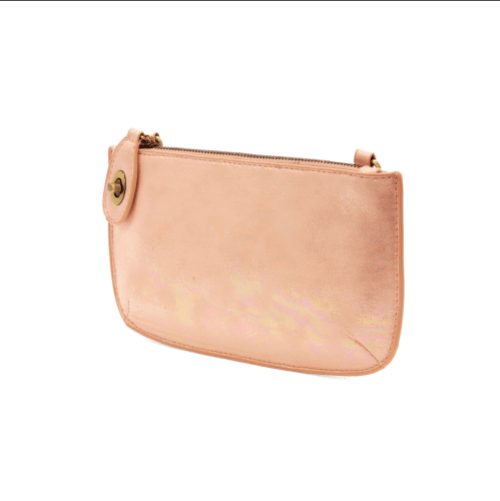 Holographic Mini Wristlet Crossbody Purse Clutch - Lavender Hills BeautyJoy SusanL8228 - 01