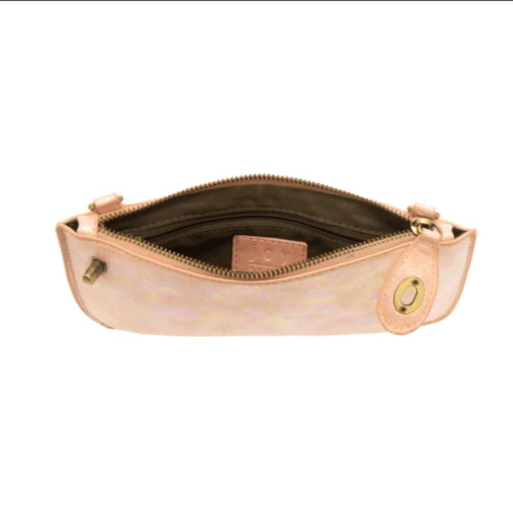 Holographic Mini Wristlet Crossbody Purse Clutch - Lavender Hills BeautyJoy SusanL8228 - 01