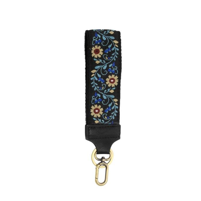 Climbing Floral Vine Wristlet Keychain Strap - Lavender Hills BeautyJoy SusanLK058 - 25