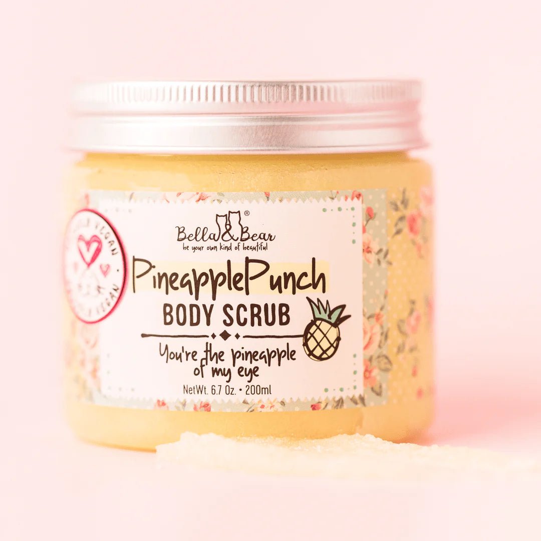 Bella & Bear Pineapple Punch Body Scrub Exfoliator - Lavender Hills BeautyBella & BearLD22SCB200P