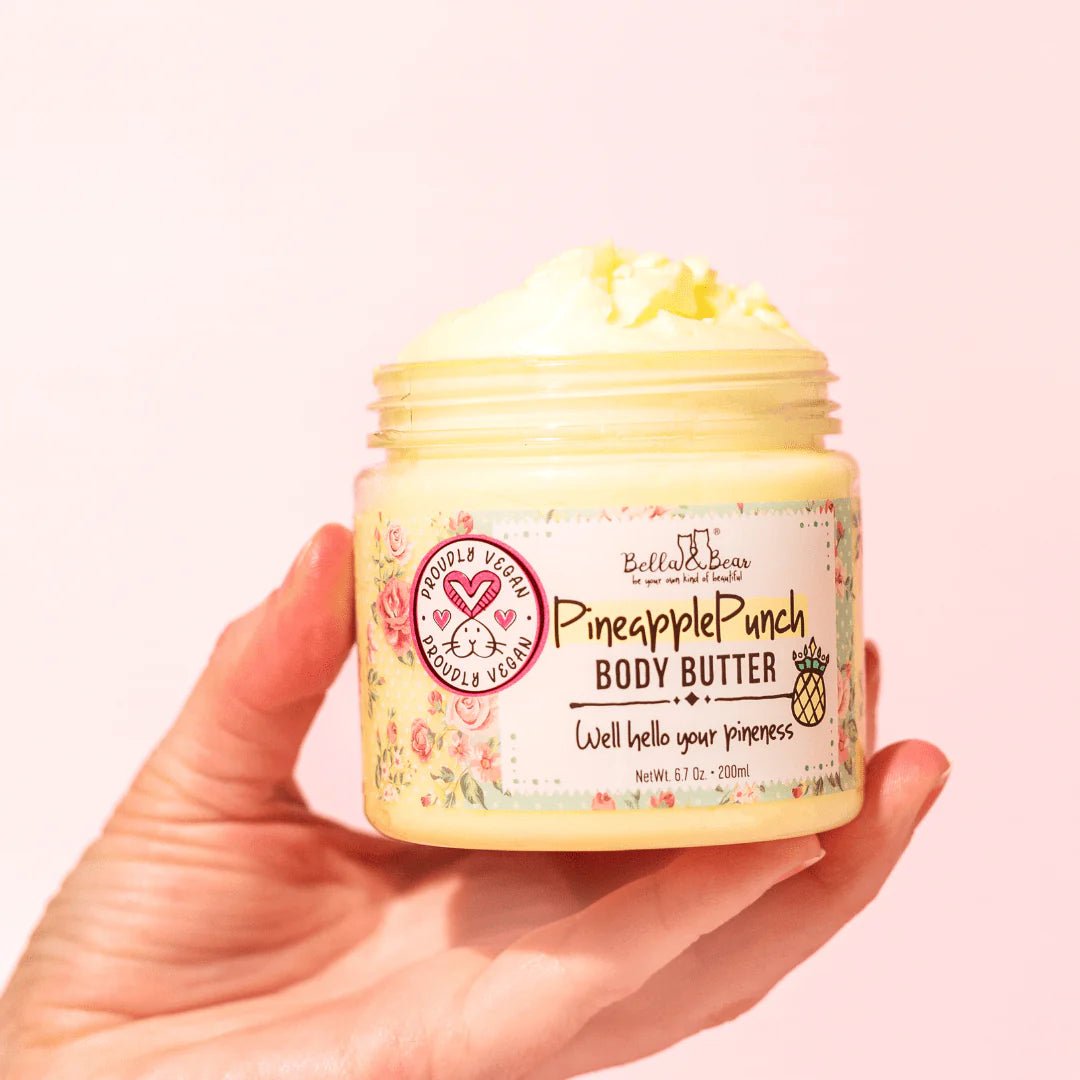 Bella & Bear Pineapple Punch Moisturizing Body Butter - Lavender Hills BeautyBella & Bear