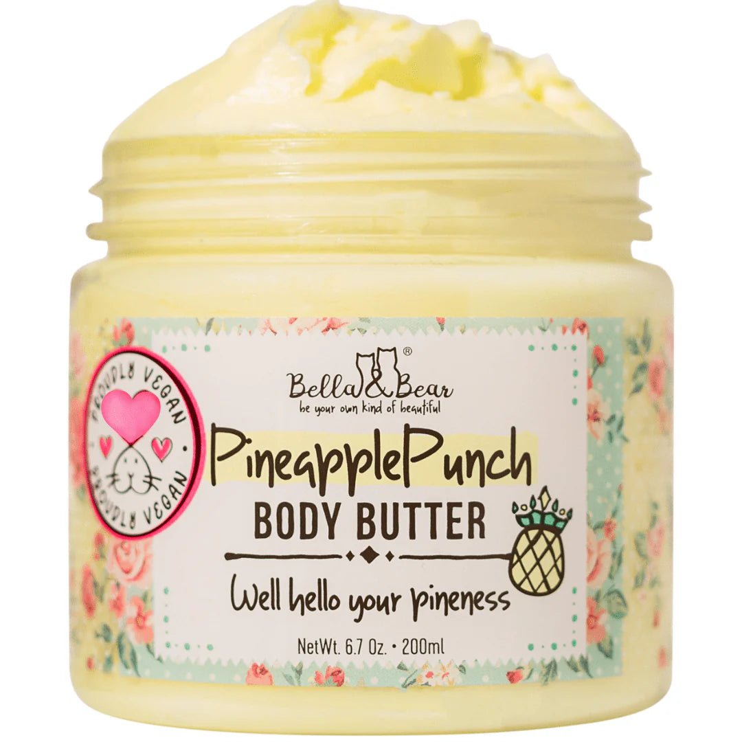 Bella & Bear Pineapple Punch Moisturizing Body Butter - Lavender Hills BeautyBella & Bear