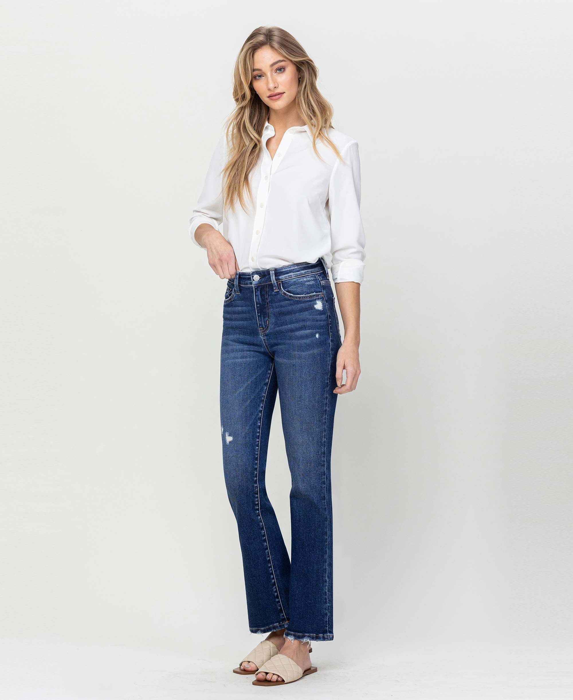 Beam - High Rise Flare/ Bootcut Jeans