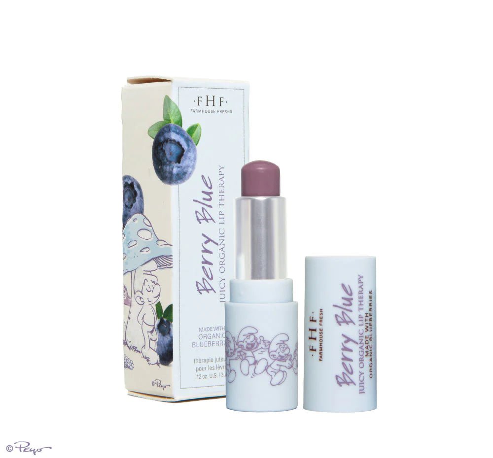 Berry Blue Juicy Organic Lip Therapy - Lavender Hills BeautyFarmhouse Fresh13813RT