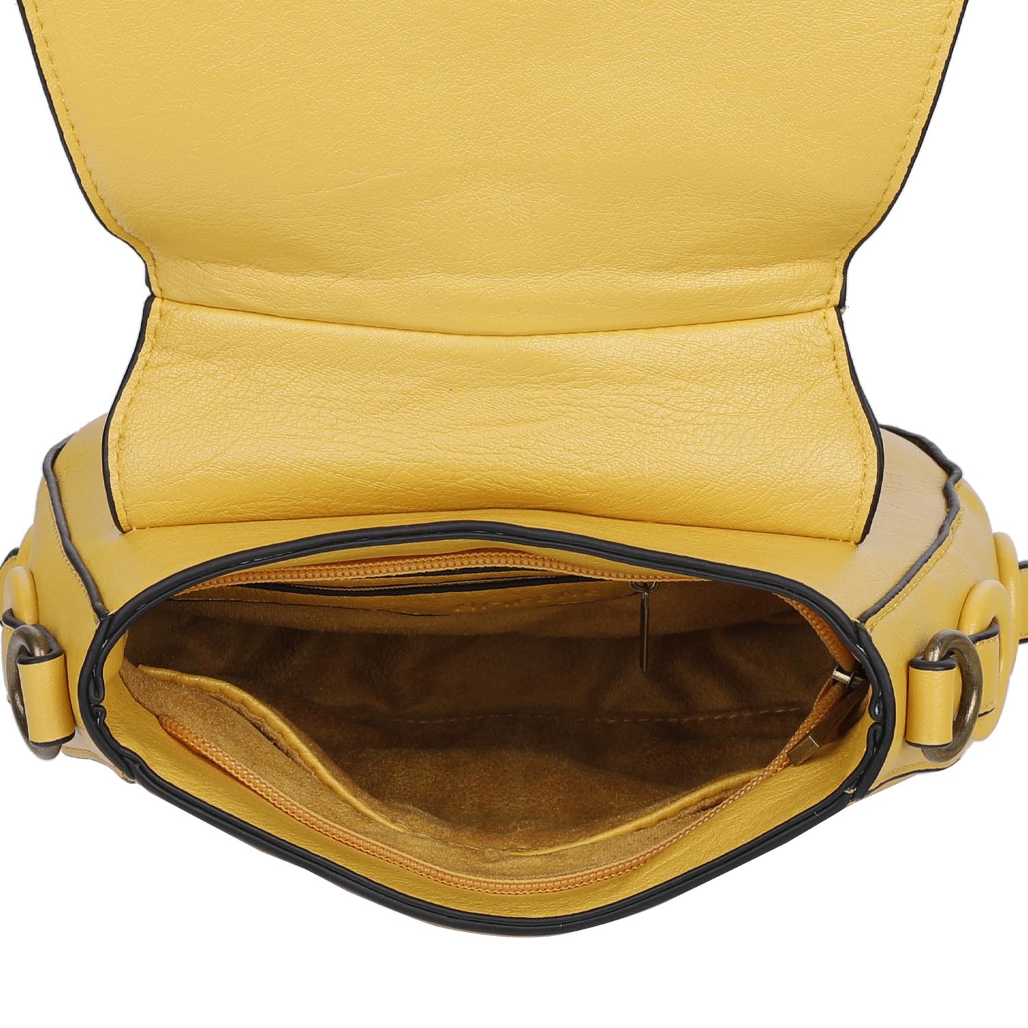 Carli Crossbody Handbag Purse - Nutty Mustard | Vegan Leather - Lavender Hills BeautyAmpere CreationsC125-NMUST