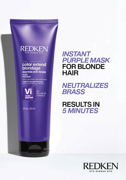 Color Extend Blondage Express Anti-Brass Purple Hair Mask | Redken - Lavender Hills BeautyRedkenP2029200