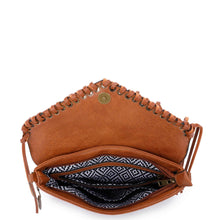 Load image into Gallery viewer, Dallas Fringe Crossbody Purse - Teal | Vegan Leather
