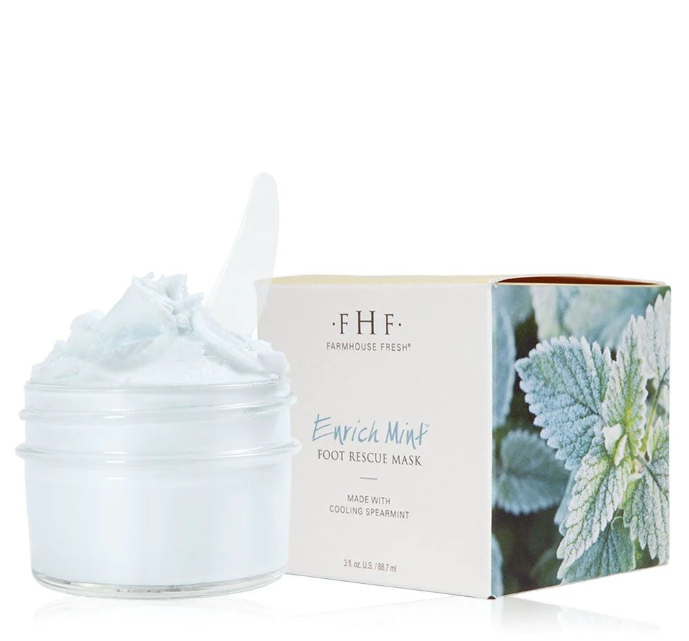 Enrich Mint® Foot Rescue Mask | FarmHouse Fresh - Lavender Hills BeautyFarmhouse Fresh13042RT