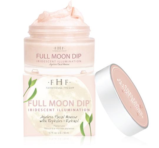 Full Moon Dip® Iridescent Illumination Facial Mousse with Peptides + Retinol | FarmHouse Fresh - Lavender Hills BeautyFarmhouse Fresh13011RT