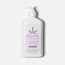 Load image into Gallery viewer, Hempz AromaBody Blueberry Lavender &amp; Chamomile Herbal Body Moisturizer - 2 Sizes
