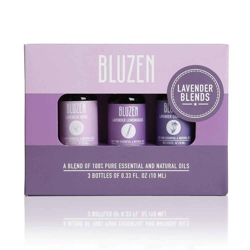 Lavender Blends Essential Oils Variety Pack - Lavender Hills BeautyBluZenBLU3-8LB