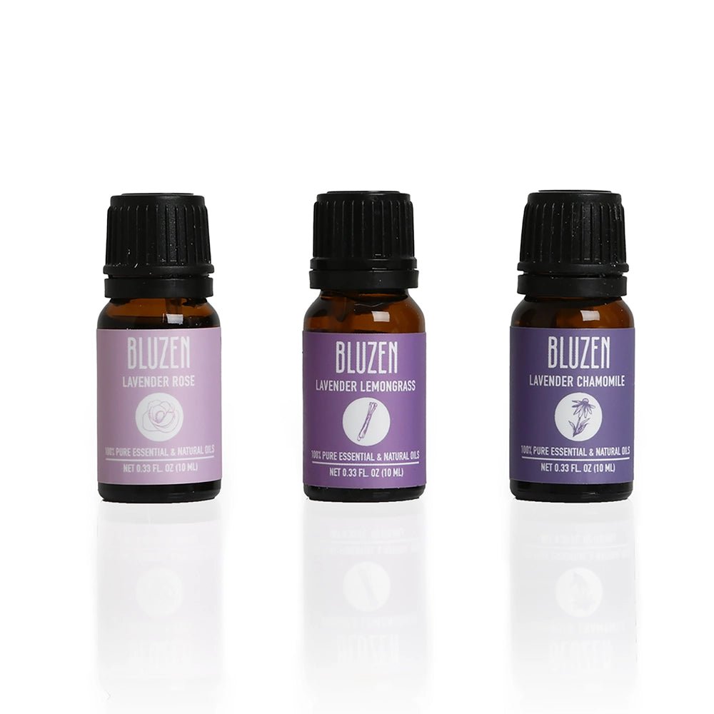 Lavender Blends Essential Oils Variety Pack - Lavender Hills BeautyBluZenBLU3-8LB