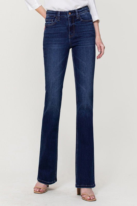 Little Sunshine Bella Mini Flare Jeans | Vervet by Flying Monkey | T5351 - Lavender Hills BeautyVervetT5351