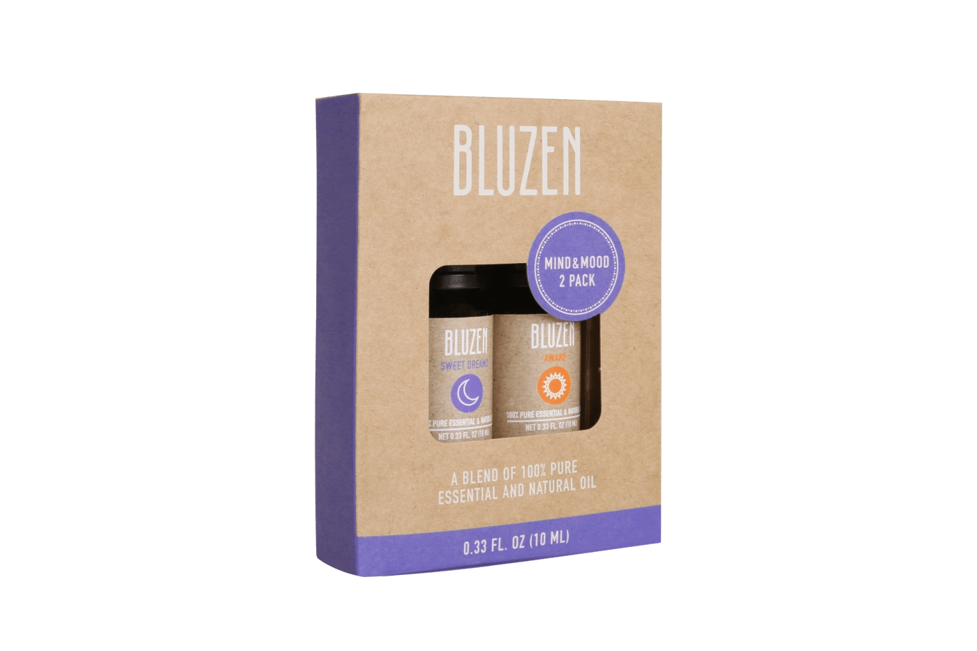 Mind and Mood Essential Oil Pack - Lavender Hills BeautyBluZenBLU2-1F