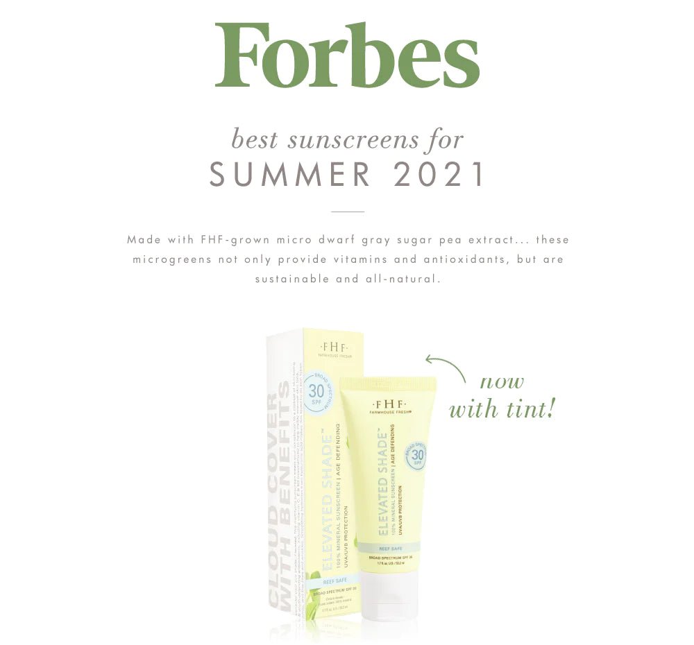 Elevated Shade 100% Mineral Sunscreen - Tinted Formula | FarmHouse Fresh - Lavender Hills BeautyFarmhouse Fresh