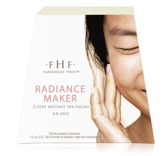 Radiance Maker 3-step Instant Spa Facial | FarmHouse Fresh - Lavender Hills BeautyFarmhouse Fresh12243RT