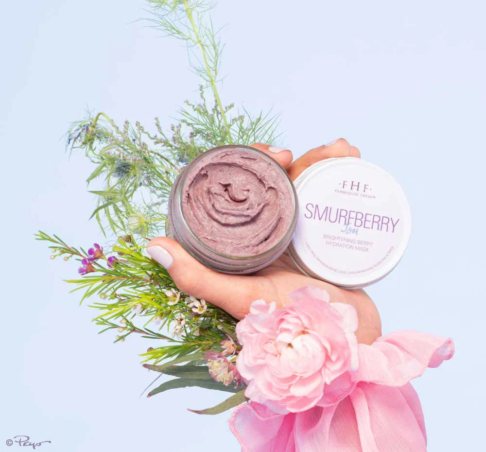 Smurfberry Jam Brightening Berry Hydration Mask - Lavender Hills BeautyFarmhouse Fresh13790RT