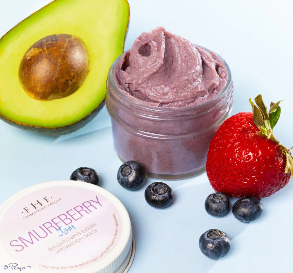 Smurfberry Jam Brightening Berry Hydration Mask - Lavender Hills BeautyFarmhouse Fresh13790RT
