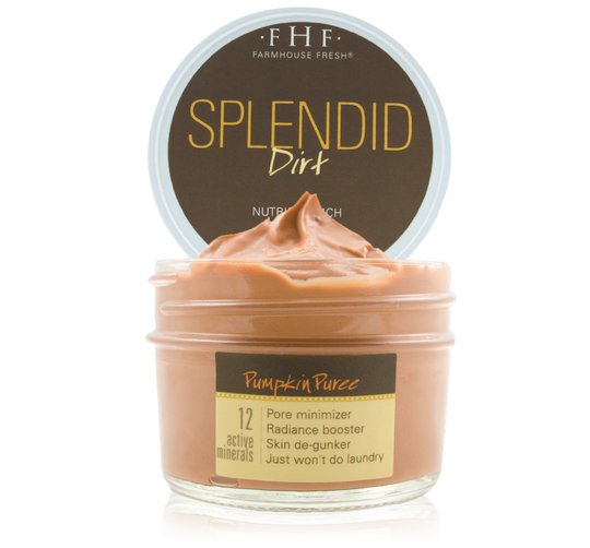 Splendid Dirt® Nutrient Mud Mask with Organic Pumpkin Puree | FarmHouse Fresh - Lavender Hills BeautyFarmhouse Fresh0201RT