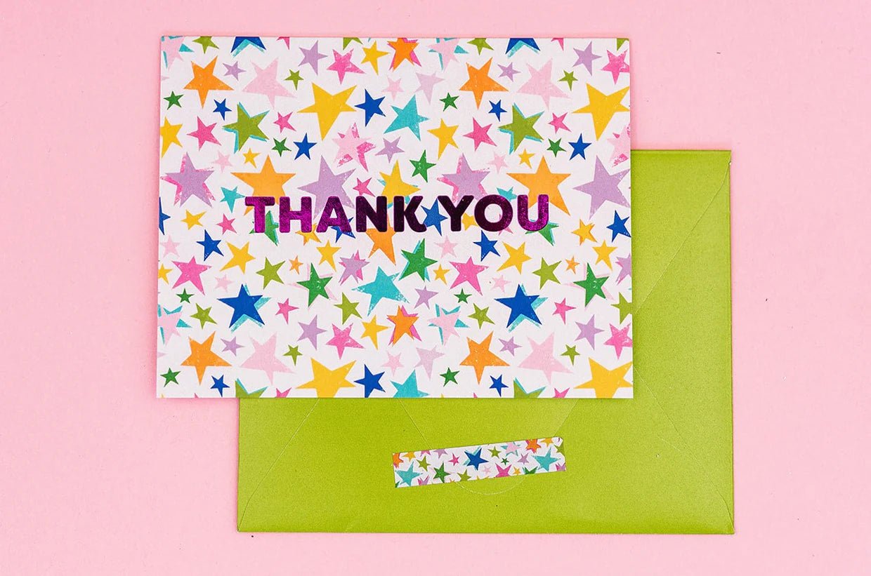Stars Thank You Boxed Note Cards - Lavender Hills BeautyTaylor Elliott DesignsNC-16