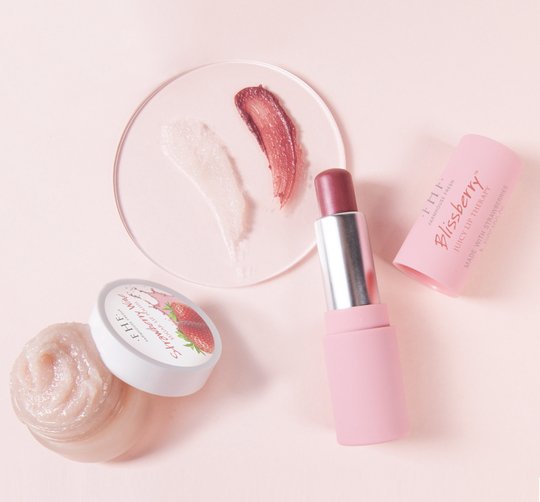 Strawberry Wine 2-Step Luscious Lip Kit | FarmHouse Fresh - Lavender Hills BeautyFarmhouse Fresh