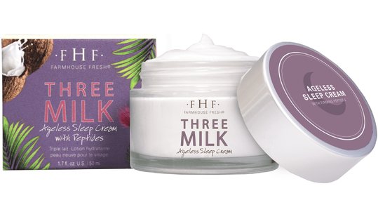 Three Milk Sleep Cream with Peptides | FarmHouse Fresh - Lavender Hills BeautyFarmhouse Fresh1727RT