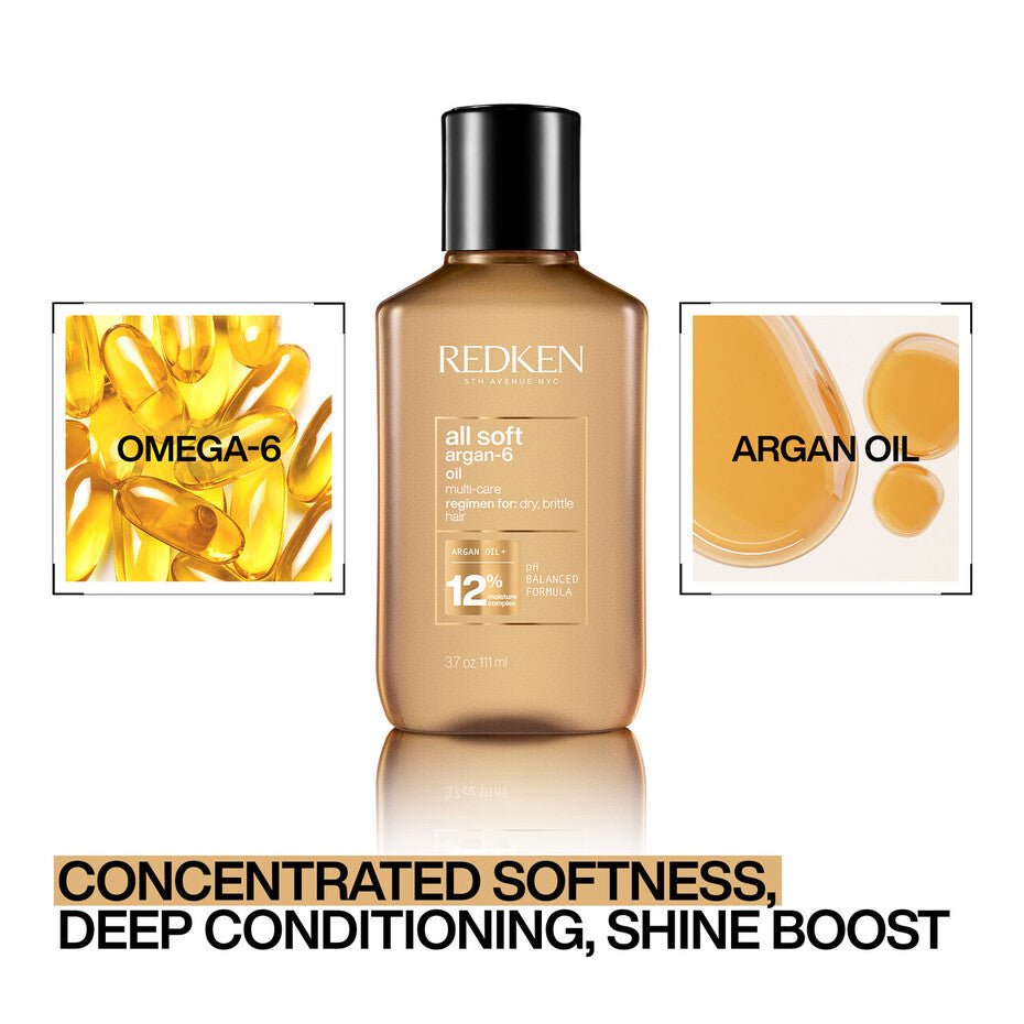 All Soft™ Argan-6 Oil for Dry Hair | Redken - Lavender Hills BeautySalonCentricP1997303